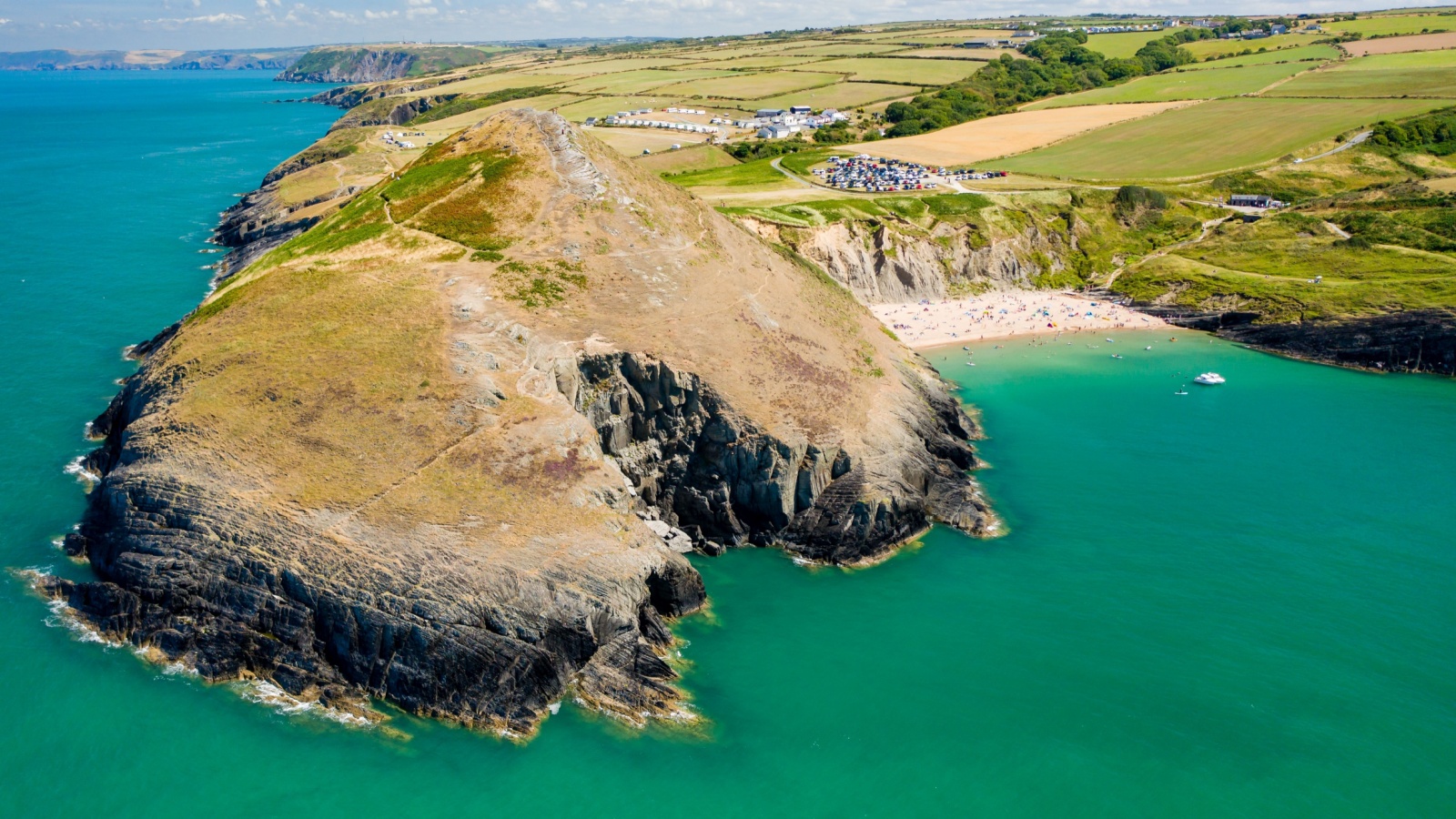 Mwnt Beach, Ceredigion, Wales