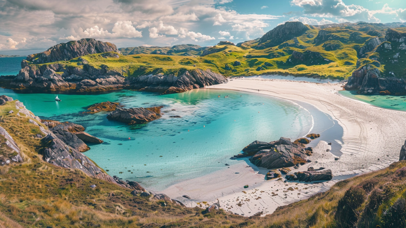 Achmelvich Beach, Lochinver, Scotland