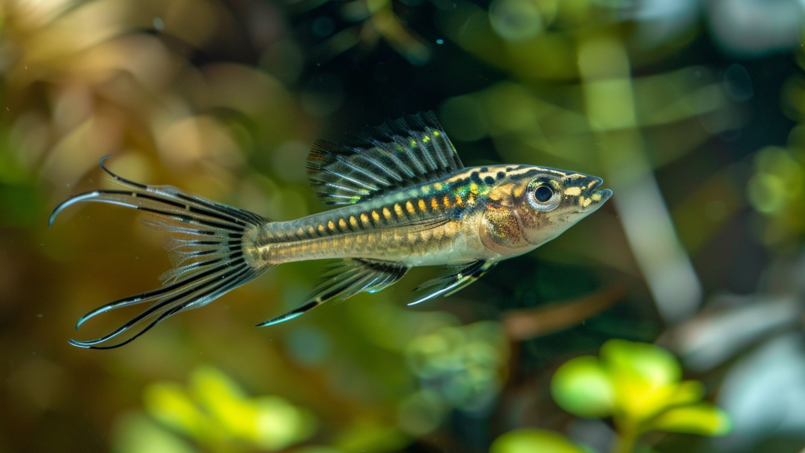 The Cypselurus Callopterus, also known as the Ornate Flyingfish