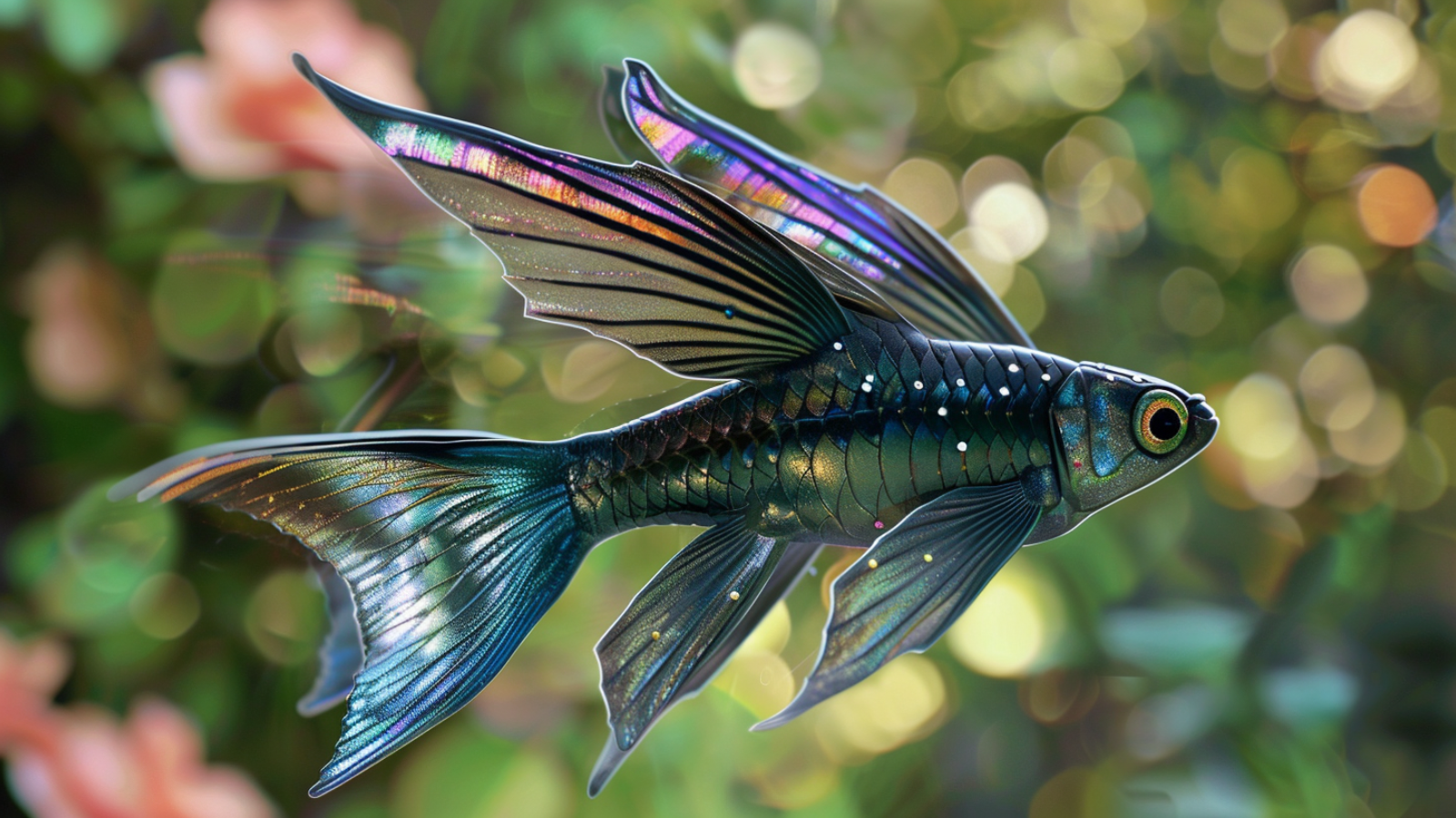 The Hirundichthys Speculiger, commonly known as the Mirrorwing Flyingfish