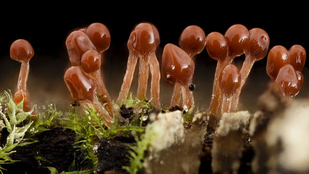 lavalamp slime mold