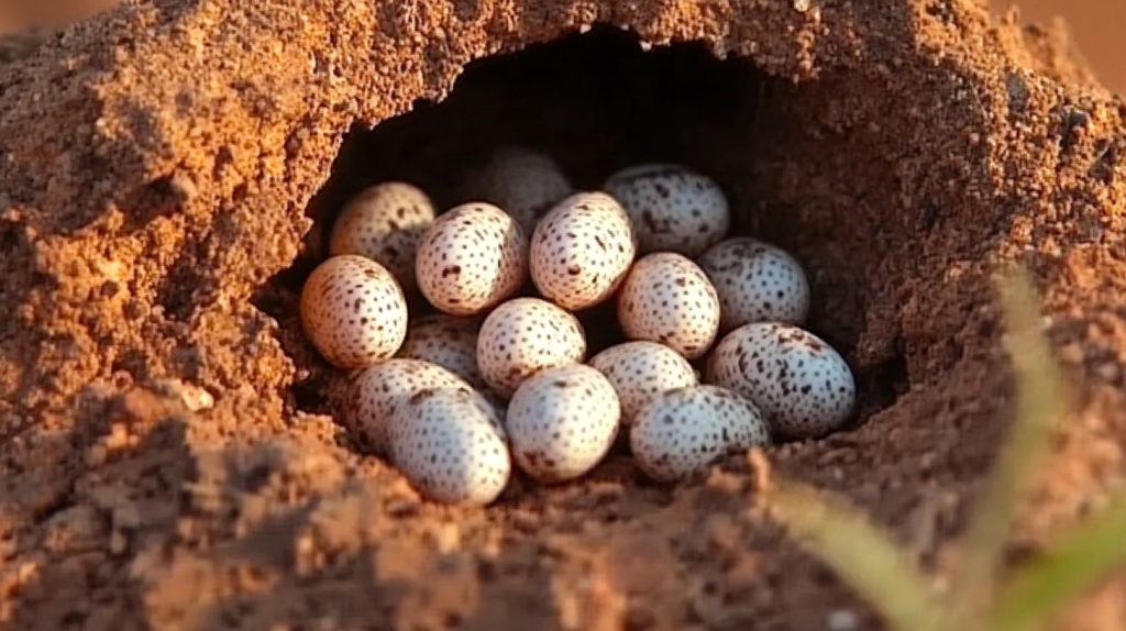 Frilled Lizard Eggs